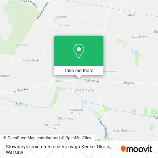 Stowarzyszenie na Rzecz Rozwoju Kaski i Okolic map