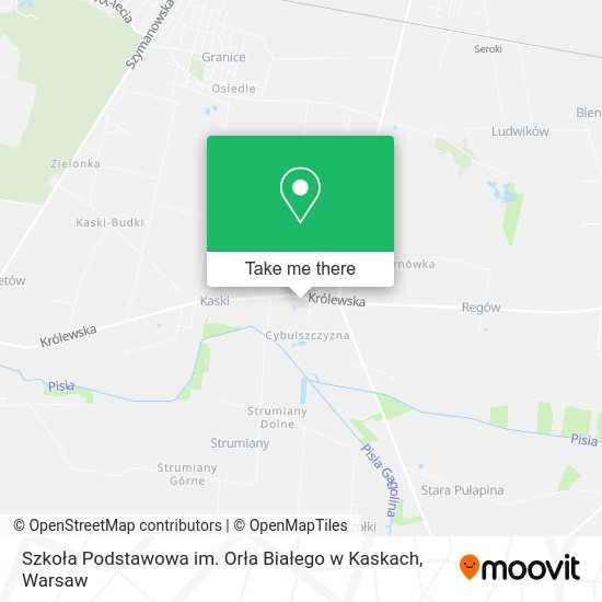 Szkoła Podstawowa im. Orła Białego w Kaskach map