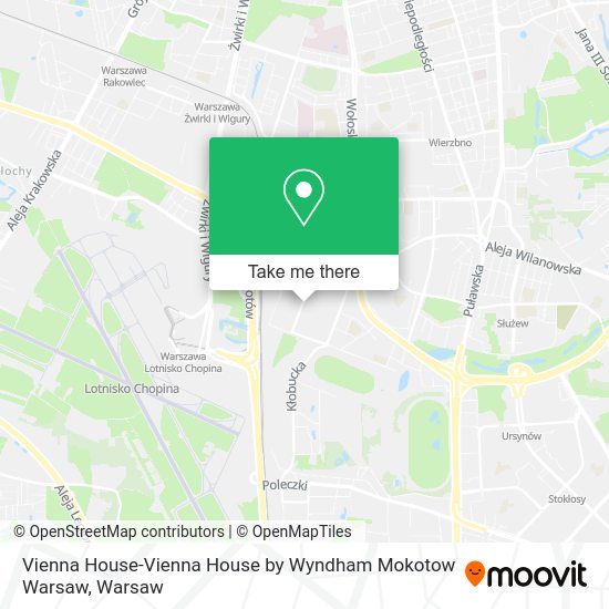 Карта Vienna House-Vienna House by Wyndham Mokotow Warsaw