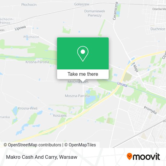 Makro Cash And Carry map