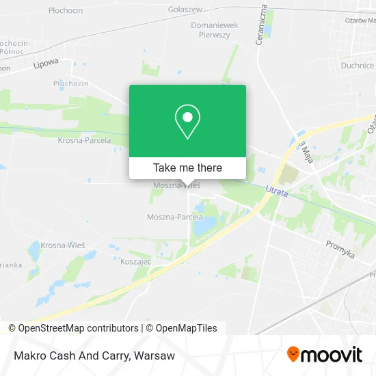 Makro Cash And Carry map