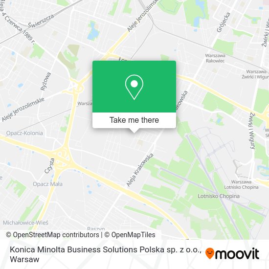 Konica Minolta Business Solutions Polska sp. z o.o. map