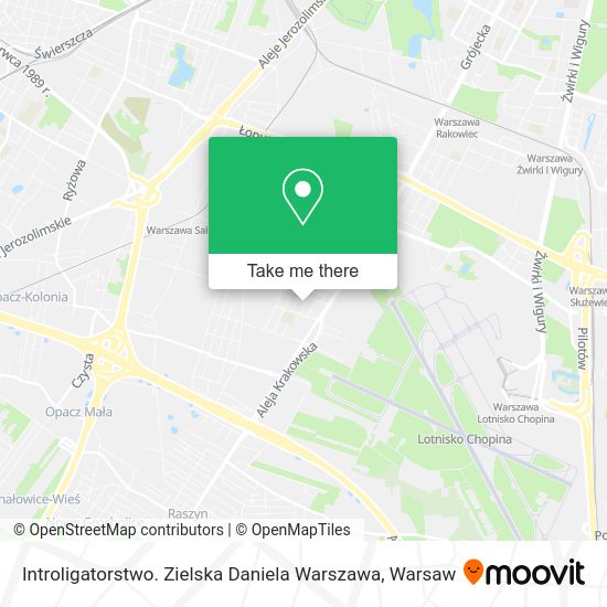 Introligatorstwo. Zielska Daniela Warszawa map