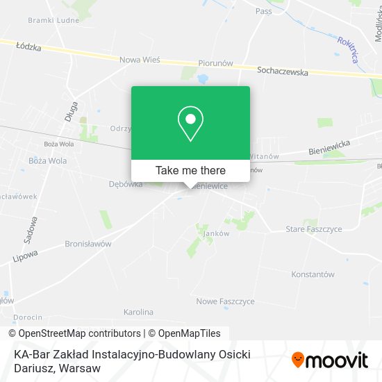 KA-Bar Zakład Instalacyjno-Budowlany Osicki Dariusz map