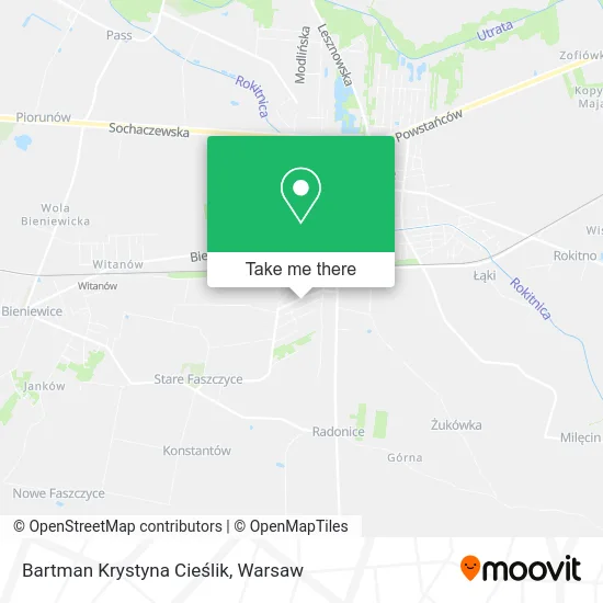 Bartman Krystyna Cieślik map