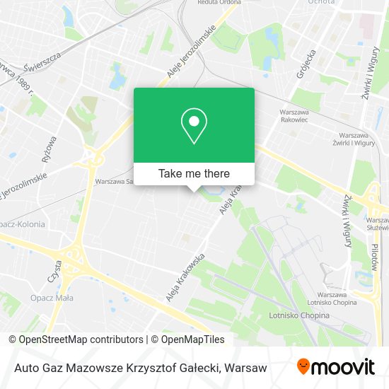 Карта Auto Gaz Mazowsze Krzysztof Gałecki