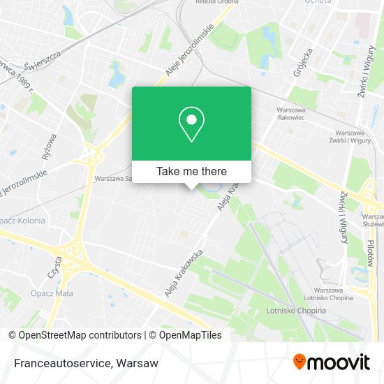 Franceautoservice map