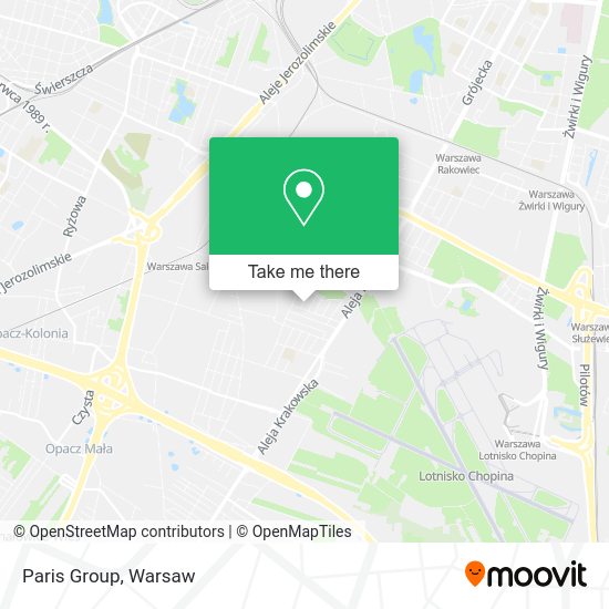 Paris Group map