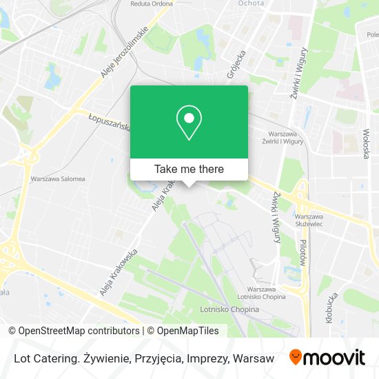 Lot Catering. Żywienie, Przyjęcia, Imprezy map