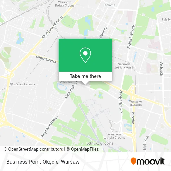 Карта Business Point Okęcie