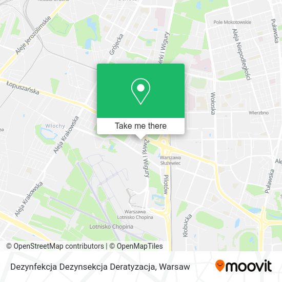 Dezynfekcja Dezynsekcja Deratyzacja map