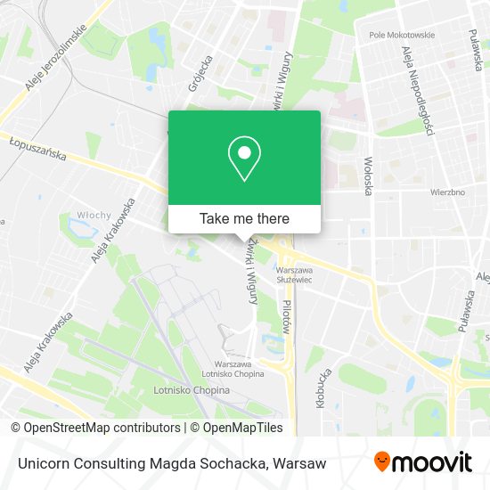 Unicorn Consulting Magda Sochacka map