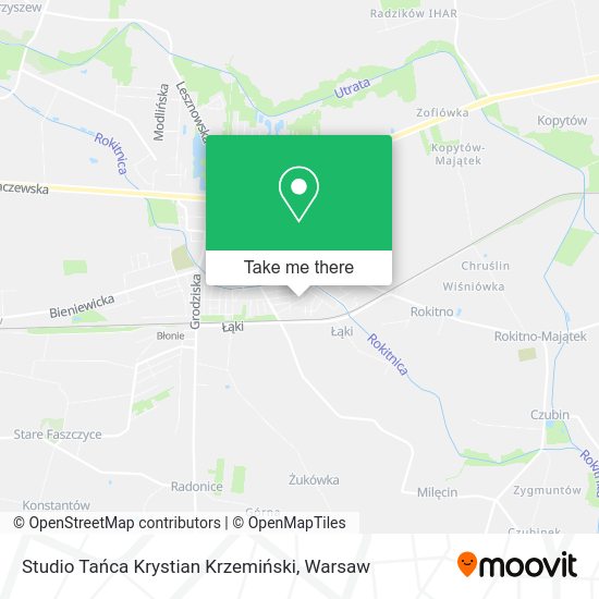 Studio Tańca Krystian Krzemiński map