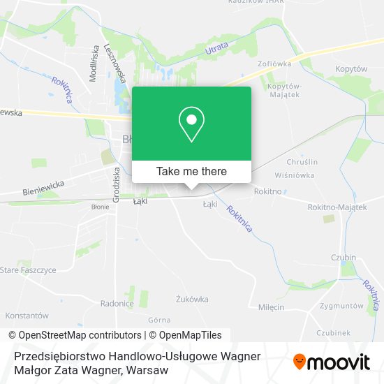 Przedsiębiorstwo Handlowo-Usługowe Wagner Małgor Zata Wagner map