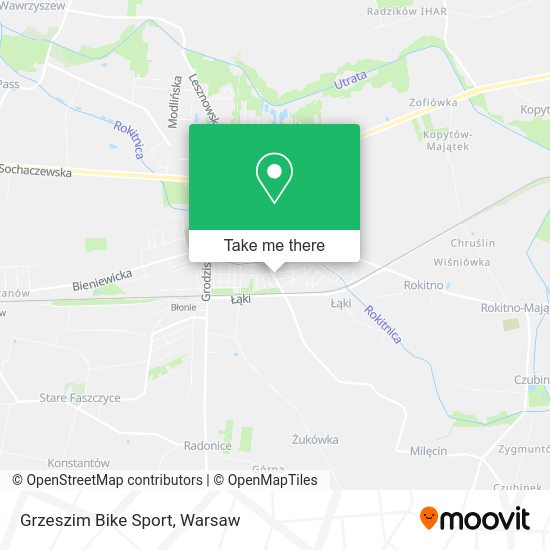 Grzeszim Bike Sport map