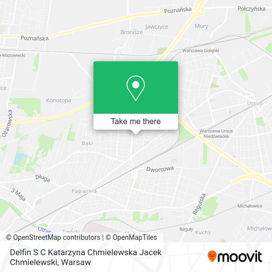 Delfin S C Katarzyna Chmielewska Jacek Chmielewski map