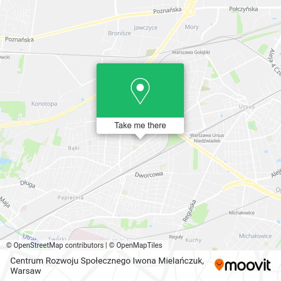 Centrum Rozwoju Społecznego Iwona Mielańczuk map