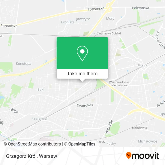 Grzegorz Król map