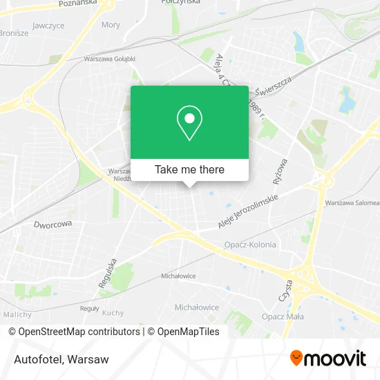 Карта Autofotel