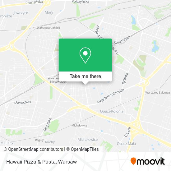 Hawaii Pizza & Pasta map