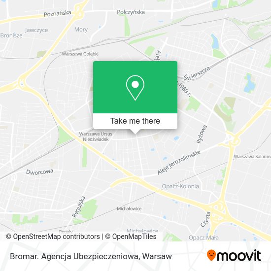 Bromar. Agencja Ubezpieczeniowa map