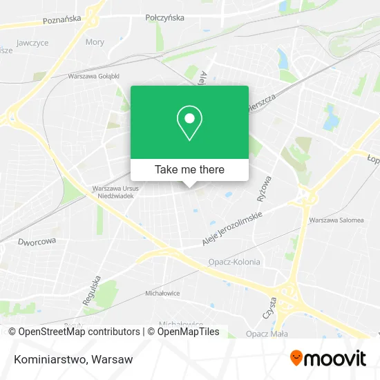 Карта Kominiarstwo