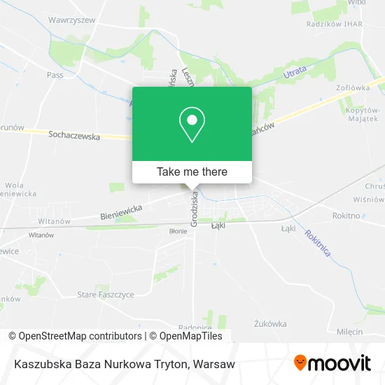 Kaszubska Baza Nurkowa Tryton map