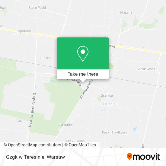 Gzgk w Teresinie map