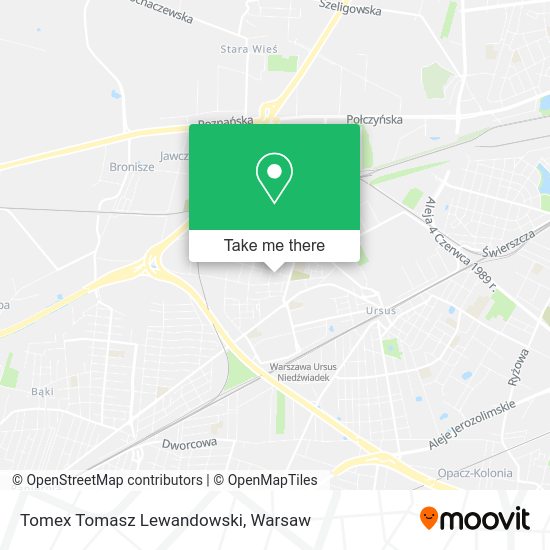 Tomex Tomasz Lewandowski map