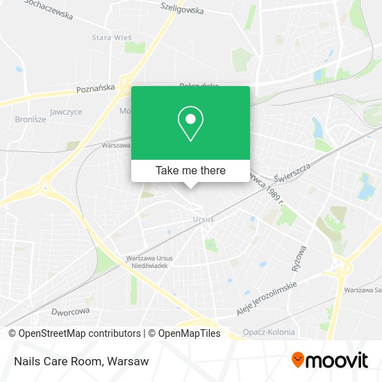 Nails Care Room map