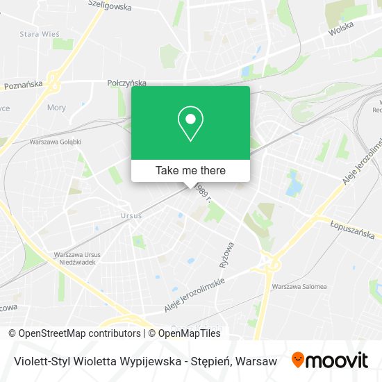 Violett-Styl Wioletta Wypijewska - Stępień map