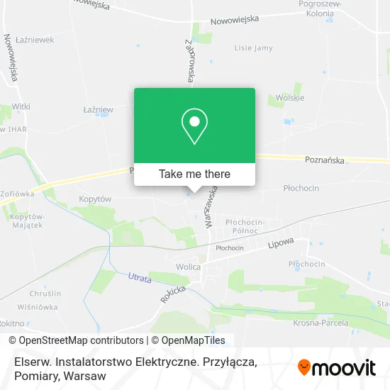 Elserw. Instalatorstwo Elektryczne. Przyłącza, Pomiary map