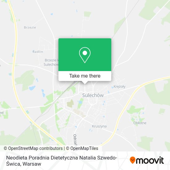 Neodieta Poradnia Dietetyczna Natalia Szwedo-Świca map