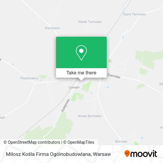 Miłosz Kośla Firma Ogólnobudowlana map