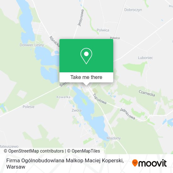 Firma Ogólnobudowlana Malkop Maciej Koperski map