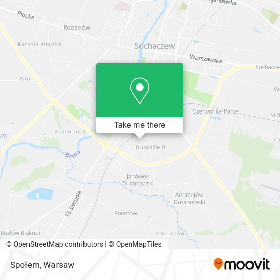 Społem map