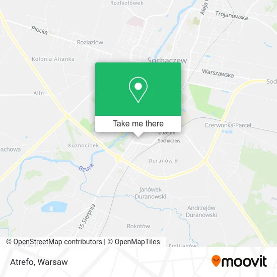 Atrefo map
