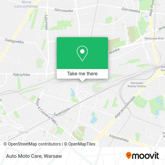 Auto Moto Care map