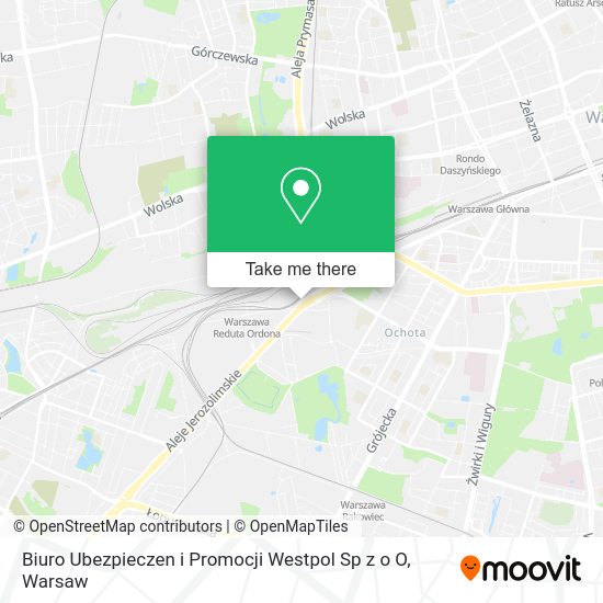 Biuro Ubezpieczen i Promocji Westpol Sp z o O map