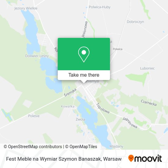 Fest Meble na Wymiar Szymon Banaszak map