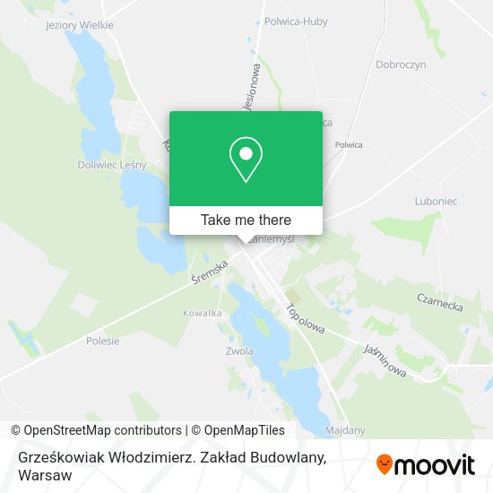 Grześkowiak Włodzimierz. Zakład Budowlany map