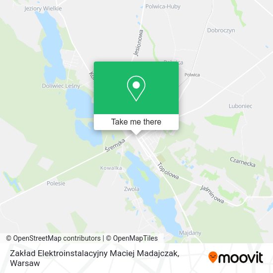 Zakład Elektroinstalacyjny Maciej Madajczak map