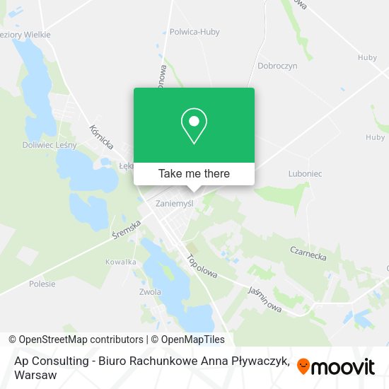 Ap Consulting - Biuro Rachunkowe Anna Pływaczyk map