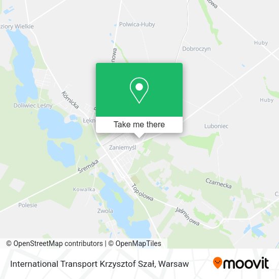 International Transport Krzysztof Szał map