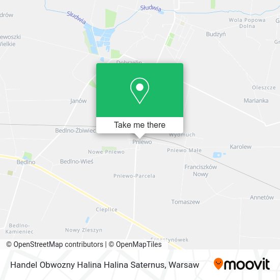 Handel Obwozny Halina Halina Saternus map