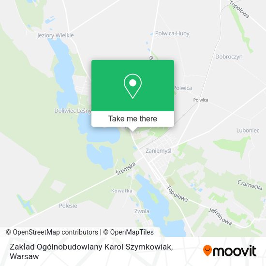 Zakład Ogólnobudowlany Karol Szymkowiak map