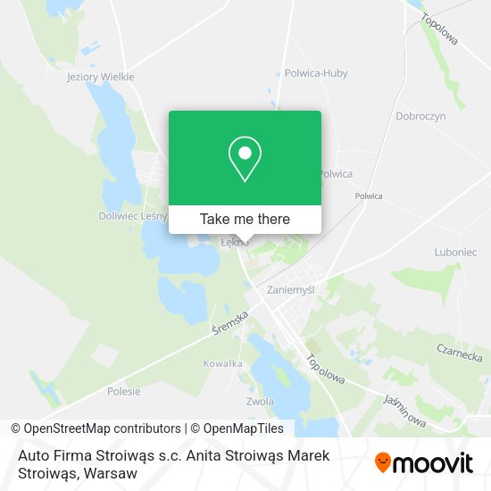 Auto Firma Stroiwąs s.c. Anita Stroiwąs Marek Stroiwąs map