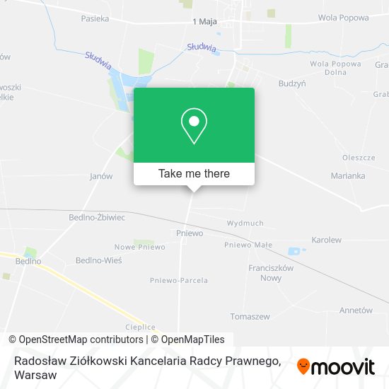 Radosław Ziółkowski Kancelaria Radcy Prawnego map