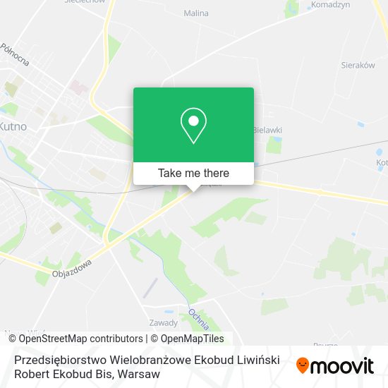 Przedsiębiorstwo Wielobranżowe Ekobud Liwiński Robert Ekobud Bis map