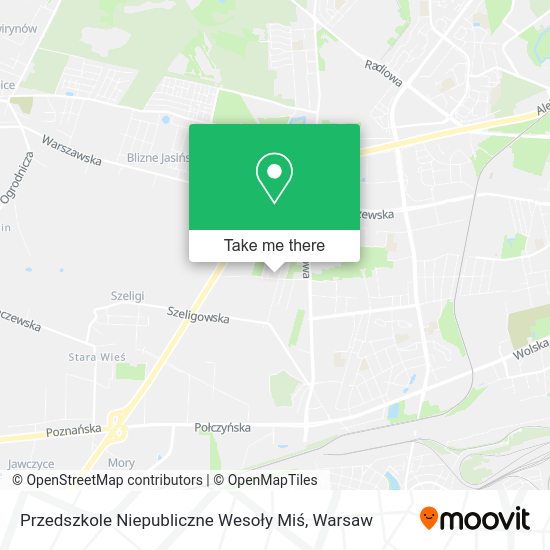 Przedszkole Niepubliczne Wesoły Miś map